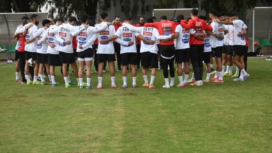 منتخب مصر الثاني يختتم تدريباته استعدادًا لمواجهة المغرب وديًا- صورة