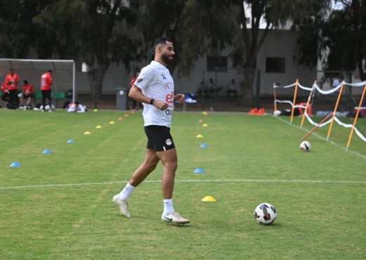 منتخب مصر الثاني يختتم تدريباته استعدادًا لمواجهة المغرب وديًا- صورة