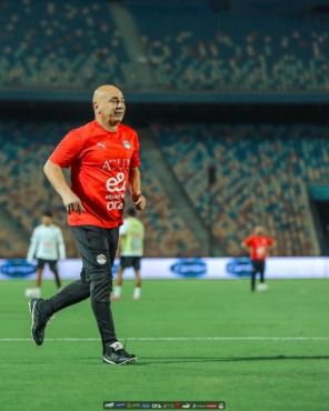 كواليس تدريب منتخب مصر استعدادا لمواجهة غينيا بيساو- صورة