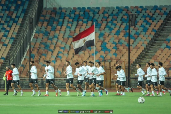 كواليس تدريب منتخب مصر استعدادا لمواجهة غينيا بيساو- صورة