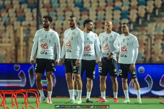 كواليس تدريب منتخب مصر استعدادا لمواجهة غينيا بيساو- صورة