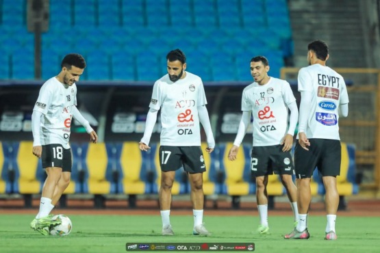 كواليس تدريب منتخب مصر استعدادا لمواجهة غينيا بيساو- صورة