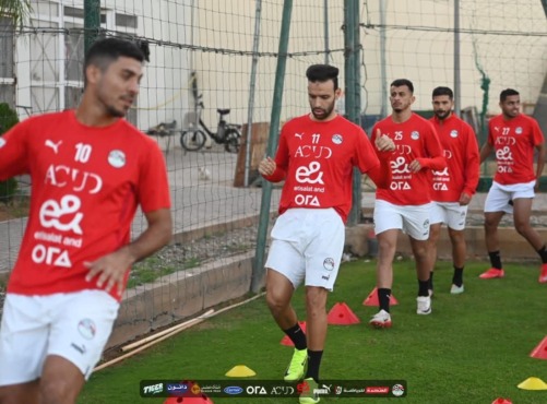 7 صور ترصد تفاصيل منتخب مصر الثاني قبل مواجهة البحرين