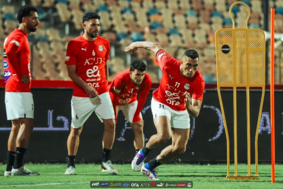 12 صورة ترصد كواليس مران منتخب مصر قبل مواجهة غينيا بيساو