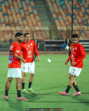 12 صورة ترصد كواليس مران منتخب مصر قبل مواجهة غينيا بيساو