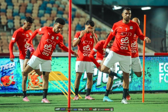 12 صورة ترصد كواليس مران منتخب مصر قبل مواجهة غينيا بيساو