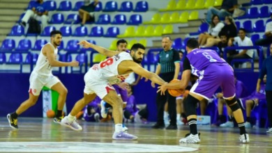 الزمالك يفوز على المصرية للإتصالات و يتأهل لدور الـ 16 من دوري مرتبط السلة