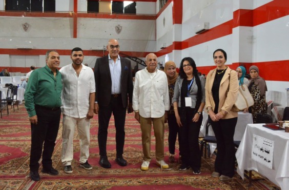 حسين لبيب يظهر في نادي الزمالك لتفقد الجمعية العمومية..