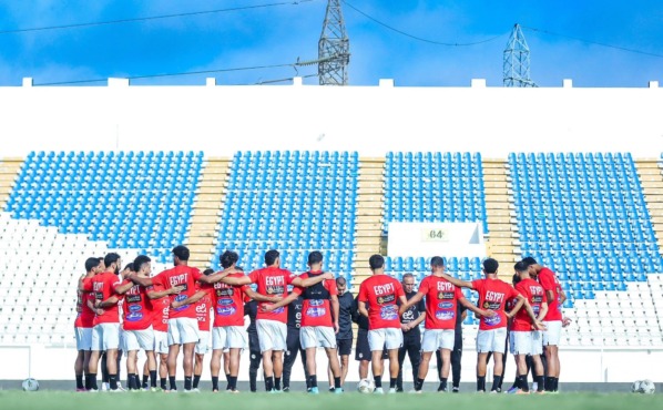 بحضور وزير الرياضة.. منتخب مصر يختتم تدريباته إستعدادا لمواجهة جيبوتي في تصفيات كأس العالم