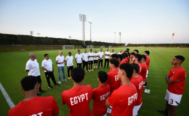 منتخب مصر تحت 17 سنة يختتم تدريباته لمواجهة قطر استعدادا لكأس العالم 1 منتخب مصر تحت 17 سنة يختتم تدريباته لمواجهة قطر استعدادا لكأس العالم