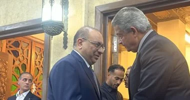 نجوم الرياضة المصرية وشخصيات بارزة في عزاء محمد صبري ووفد من الأهلي- صورة 5 نجوم الرياضة المصرية وشخصيات بارزة في عزاء محمد صبري ووفد من الأهلي- صورة