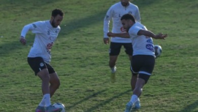 منتخب مصر المشارك في كأس العرب يختتم استعداداته لمواجهة الجزائر- صورة