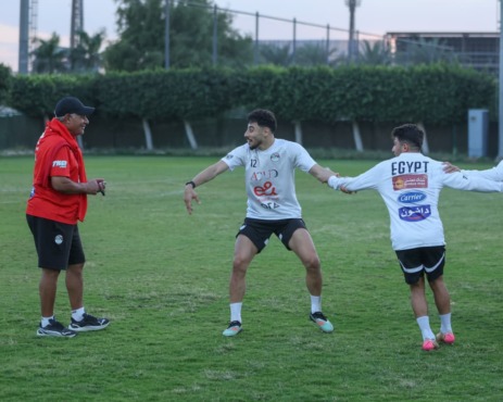 منتخب مصر المشارك في كأس العرب يختتم استعداداته لمواجهة الجزائر- صورة 4 منتخب مصر المشارك في كأس العرب يختتم استعداداته لمواجهة الجزائر- صورة