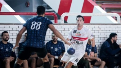 الزمالك يفوز على الطيران في دوري المحترفين لليد