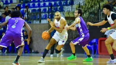 الزمالك يفوز على الجزيرة في دوري المرتبط للسلة