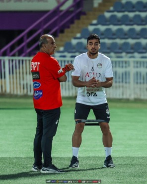 بحضور أبوريدة.. منتخب مصر يواصل تدريباته استعدادا لمواجهة أوزبكستان - صورة