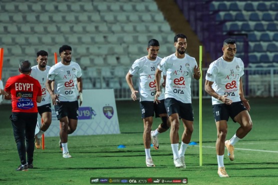 بحضور أبوريدة.. منتخب مصر يواصل تدريباته استعدادا لمواجهة أوزبكستان - صورة