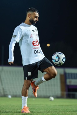 بحضور أبوريدة.. منتخب مصر يواصل تدريباته استعدادا لمواجهة أوزبكستان - صورة