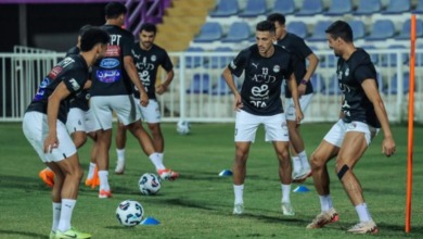 10 صور ترصد كواليس تدريب منتخب مصر استعدادا لمواجهة كاب فيردي