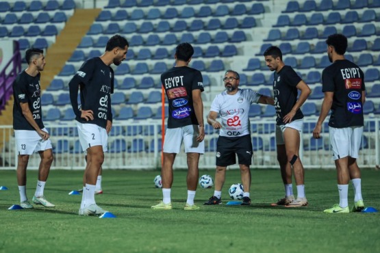 10 صور ترصد كواليس تدريب منتخب مصر استعدادا لمواجهة كاب فيردي
