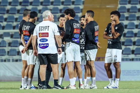 10 صور ترصد كواليس تدريب منتخب مصر استعدادا لمواجهة كاب فيردي