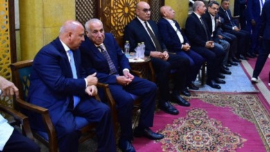 نجوم الرياضة المصرية وشخصيات بارزة في عزاء محمد صبري ووفد من الأهلي- صورة