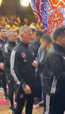 وزير الرياضة وشيكابالا والجهاز الفني للزمالك والأهلي في عزاء محمد صبري 8 وزير الرياضة وشيكابالا والجهاز الفني للزمالك والأهلي في عزاء محمد صبري