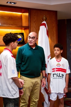 رسميًا انضمام ابناء محمد صبري لقطاع الناشئين بالزمالك.. واستقبال خاص من أحمد الأحمر- صورة 26 رسميًا انضمام ابناء محمد صبري لقطاع الناشئين بالزمالك.. واستقبال خاص من أحمد الأحمر- صورة