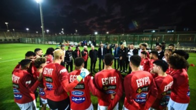 تفاصيل زيارة هاني ابوريدة لمنتخب مصر الثاني قبل بطولة كأس العرب- صورة