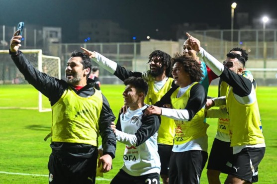 منتخب مصر الثاني يختتم معسكره قبل السفر لقطر للمشاركة في كأس العرب- صورة