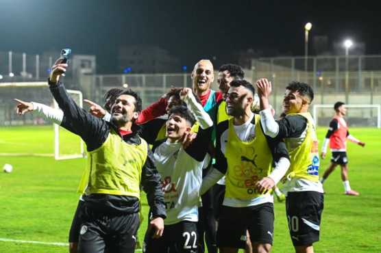 منتخب مصر الثاني يختتم معسكره قبل السفر لقطر للمشاركة في كأس العرب- صورة