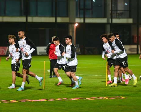 منتخب مصر الثاني يختتم معسكره قبل السفر لقطر للمشاركة في كأس العرب- صورة