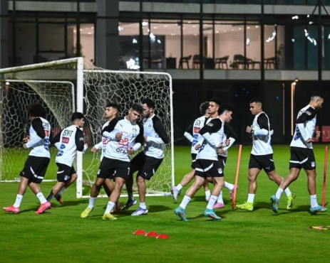 منتخب مصر الثاني يختتم معسكره قبل السفر لقطر للمشاركة في كأس العرب- صورة