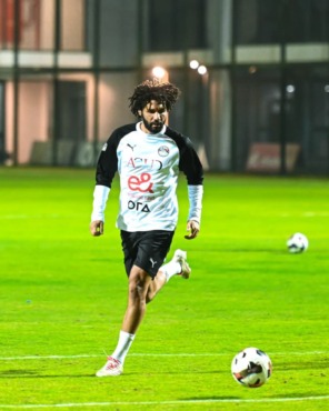 منتخب مصر الثاني يختتم معسكره قبل السفر لقطر للمشاركة في كأس العرب- صورة