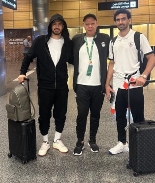 منتخب مصر يستقبل عواد والونش قبل انطلاق كأس العرب