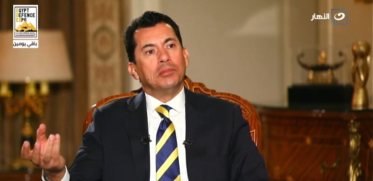 أشرف صبحي يوضح هل كان قانون الرياضة ضد الخطيب