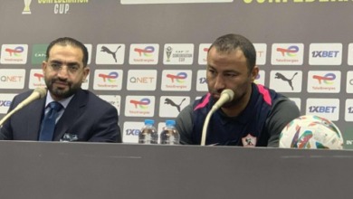 عبد الرؤوف يوضح سبب تغيير محمود جهاد أمام زيسكو.. ويدافع عن لاعب الزمالك