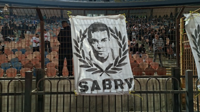 ليلة "الكونت" الأخيرة.. جماهير الزمالك تكرم الراحل محمد صبري بطريقتها الخاصة في مواجهة زيسكو- صورة