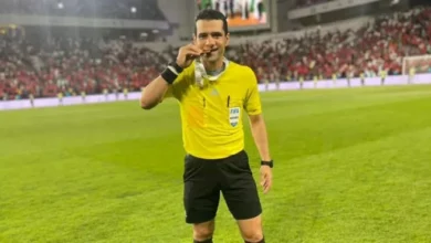 بعد إعلان اعتزاله.. الحكم محمود البنا يوجه رسالة استغاثة لرئيس السيسي! صورة