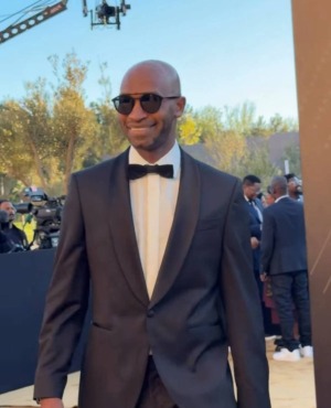 شيكابالا يصل حفل جوائز الأفضل في إفريقيا - صورة