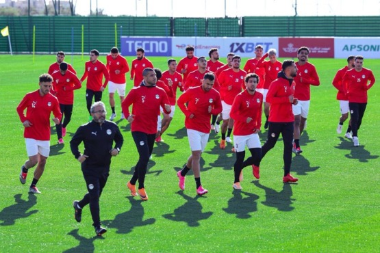 تفاصيل المران الأخير لمنتخب مصر قبل مواجهة جنوب أفريقيا في بطولة أفريقيا – صورة