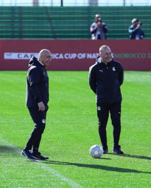 تفاصيل المران الأخير لمنتخب مصر قبل مواجهة جنوب أفريقيا في بطولة أفريقيا – صورة