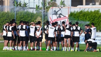 تدريبات بدنية وفنية للاعبي الزمالك قبل مواجهة الحرس في كأس عاصمة مصر