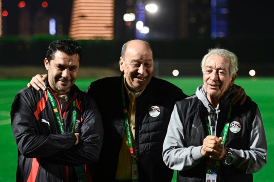 منتخب مصر المشارك في كأس العرب يختتم استعداداته لمواجهة الإمارات-صورة