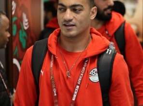 مصطفى محمد يقود دكة بدلاء منتخب مصر أمام جنوب إفريقيا في كأس الأمم