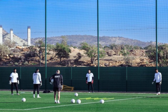 منتخب مصر يبدأ استعداداته لمواجهة بنين في دور الـ 16 من كأس أمم أفريقيا - صورة