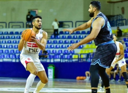 الزمالك يفوز على سموحة في دوري السلة