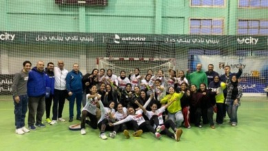 يد الزمالك مواليد 2006 يفزن على الأهلي و يتأهلن إلى نصف نهائي كأس مصر