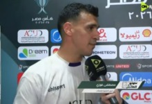 مصطفى فوزي يكشف سر عدم إحتفاله بإحرازه هدفي فوز المصرية للاتصالات أمام الأهلي- فيديو