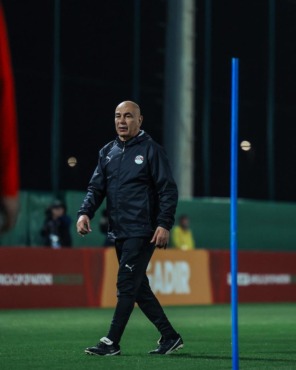 منتخب مصر يختتم تدريباته استعداداً لمواجهة زيمبابوي في بطولة إفريقيا- صورة